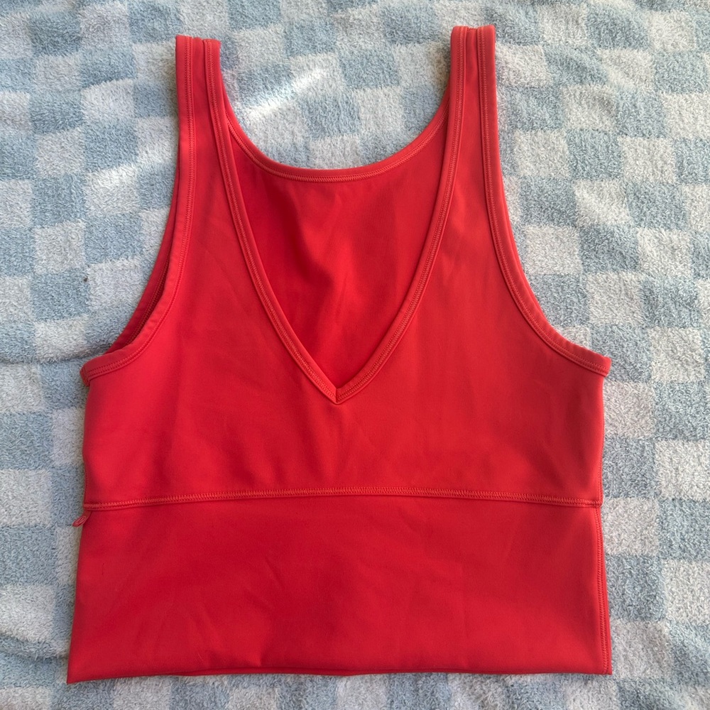 Lululemon Power Pivot Tank- Pink Punch